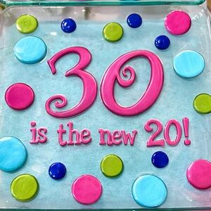 🆕party platter glass 30 is the new twenty platter fun party dish